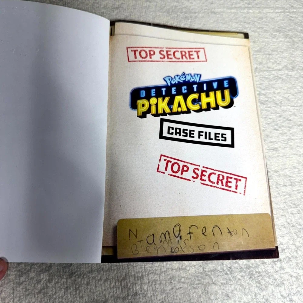 Pokemon Scholastic Detective Pikachu‎ Case Files book 2019